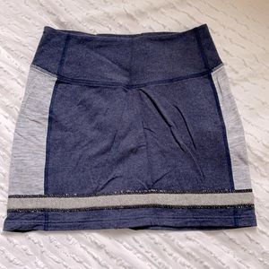 Lululemon blue skirt